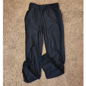 lululemon beyond the studio jogger high rise sweat wicking light weight black 4